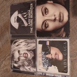 Adel and Lady Gaga CDs